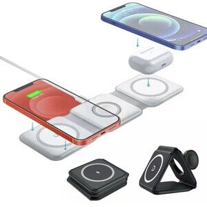 3 in 1 Foldable Magnetic Wireless Charger